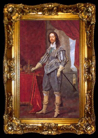 framed  Mytens, Daniel the Elder Charles I, ta009-2